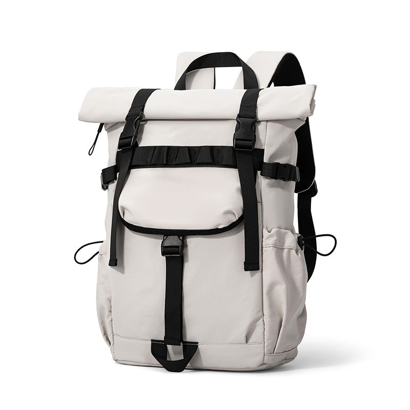 Urban Backpack with Flexible Roll Closure and Versatile Compartments Kalsten