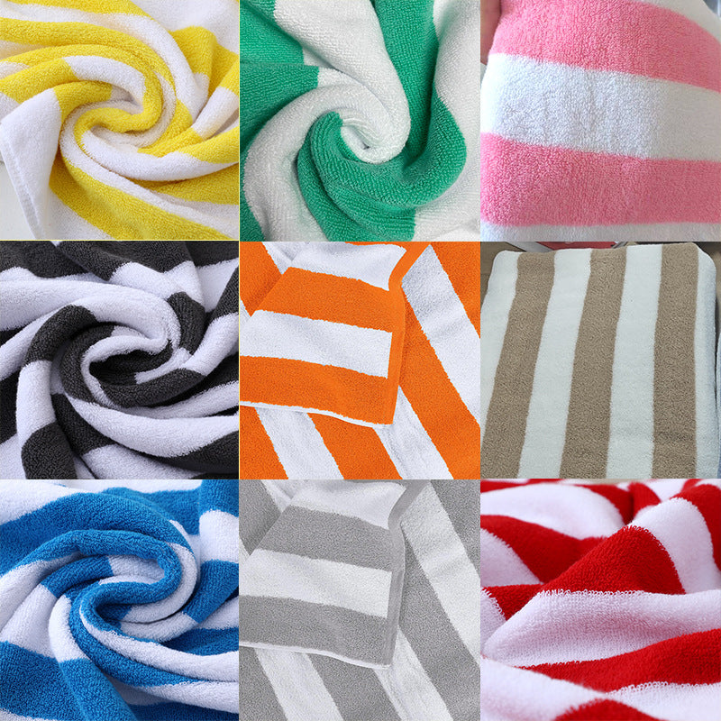 Premium Bath Towel With Elegant Stripe Pattern Kalsten