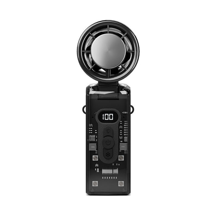 Ladies Portable High-Speed Fan with LCD Display Kalsten
