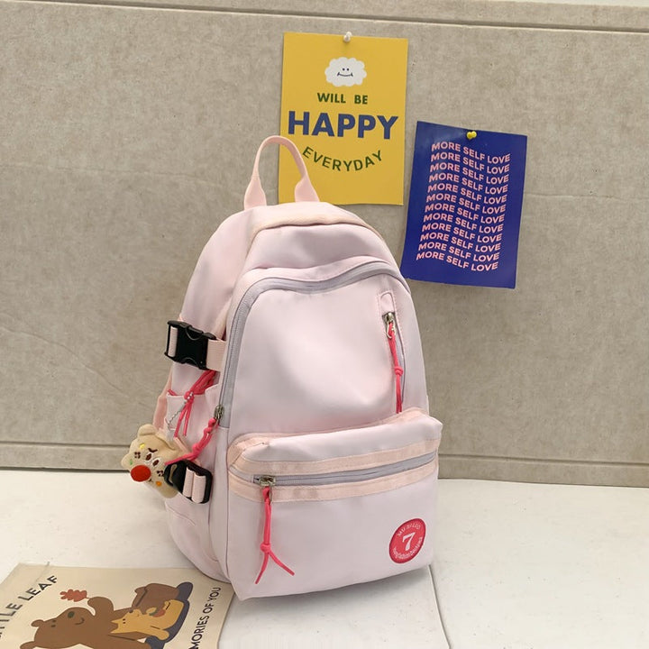 Lightweight Multi-Compartment Casual School Backpack