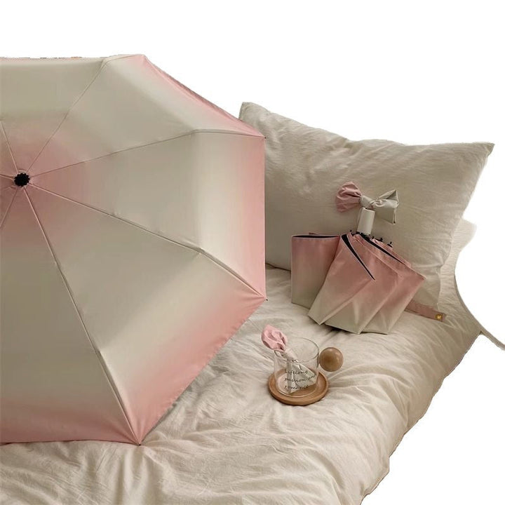 Women's Foldable Umbrella with User-Friendly Opening Mechanism Kalsten