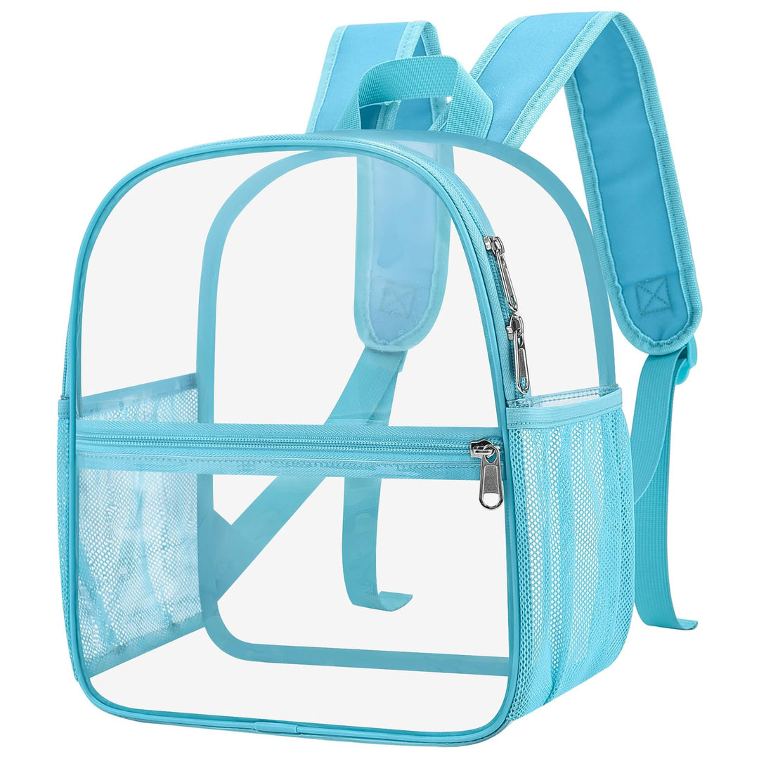 Unisex transparent backpack with functional design and multiple compartments Kalsten