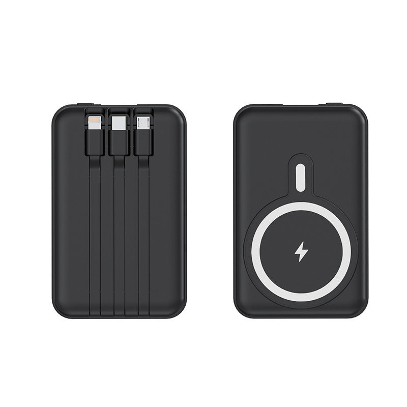 Portable power bank with wireless charging function and digital display Kalsten