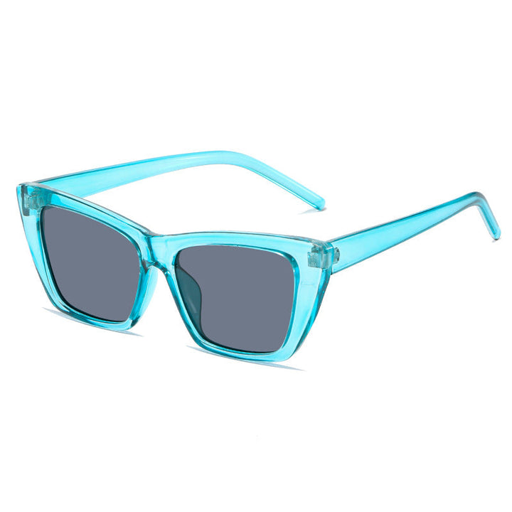 Women's trendy oversized sunglasses with innovative transparent frame Kalsten