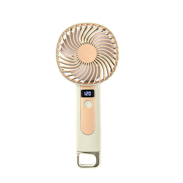 Ladies Portable Hand Fan with LED Display Kalsten
