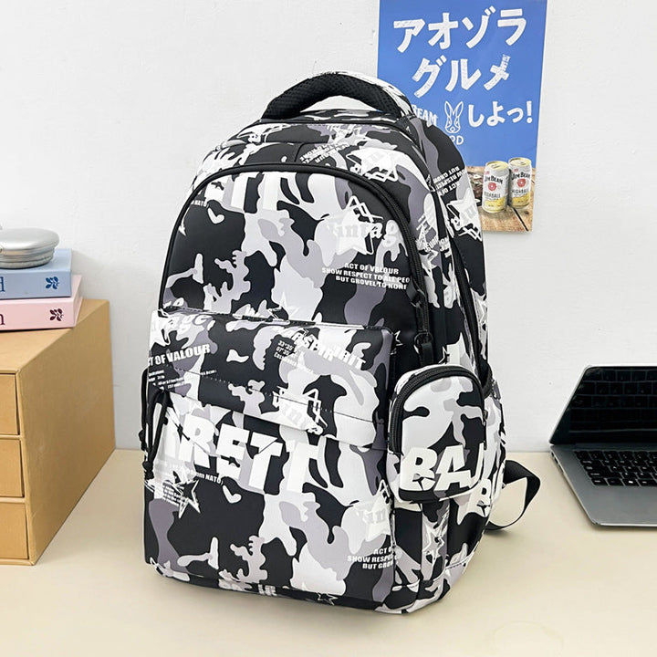 Urban Camouflage Laptop School Backpack