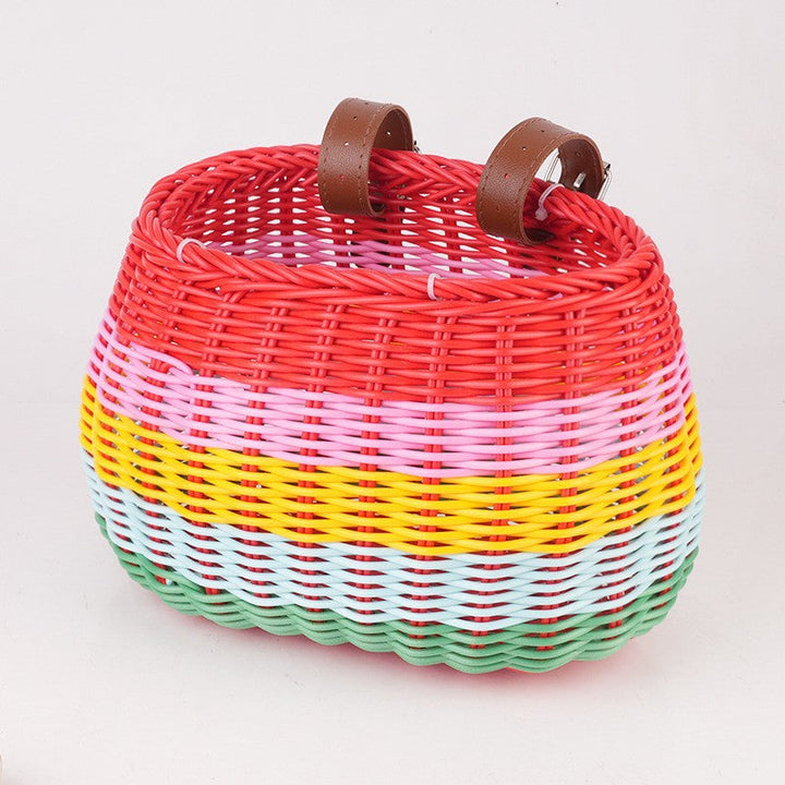 Handwoven Bicycle Storage Basket Kalsten