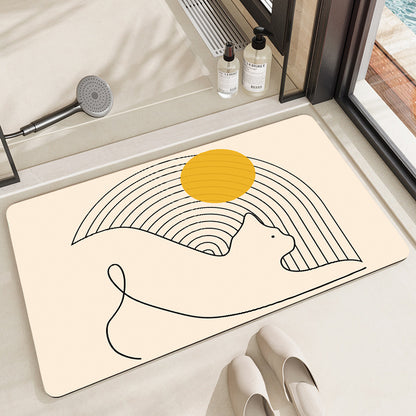 Artistic Bath Mat Acalora