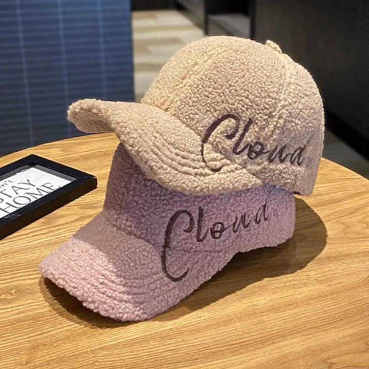 Women's Fluffy Textured Baseball Cap Kalsten