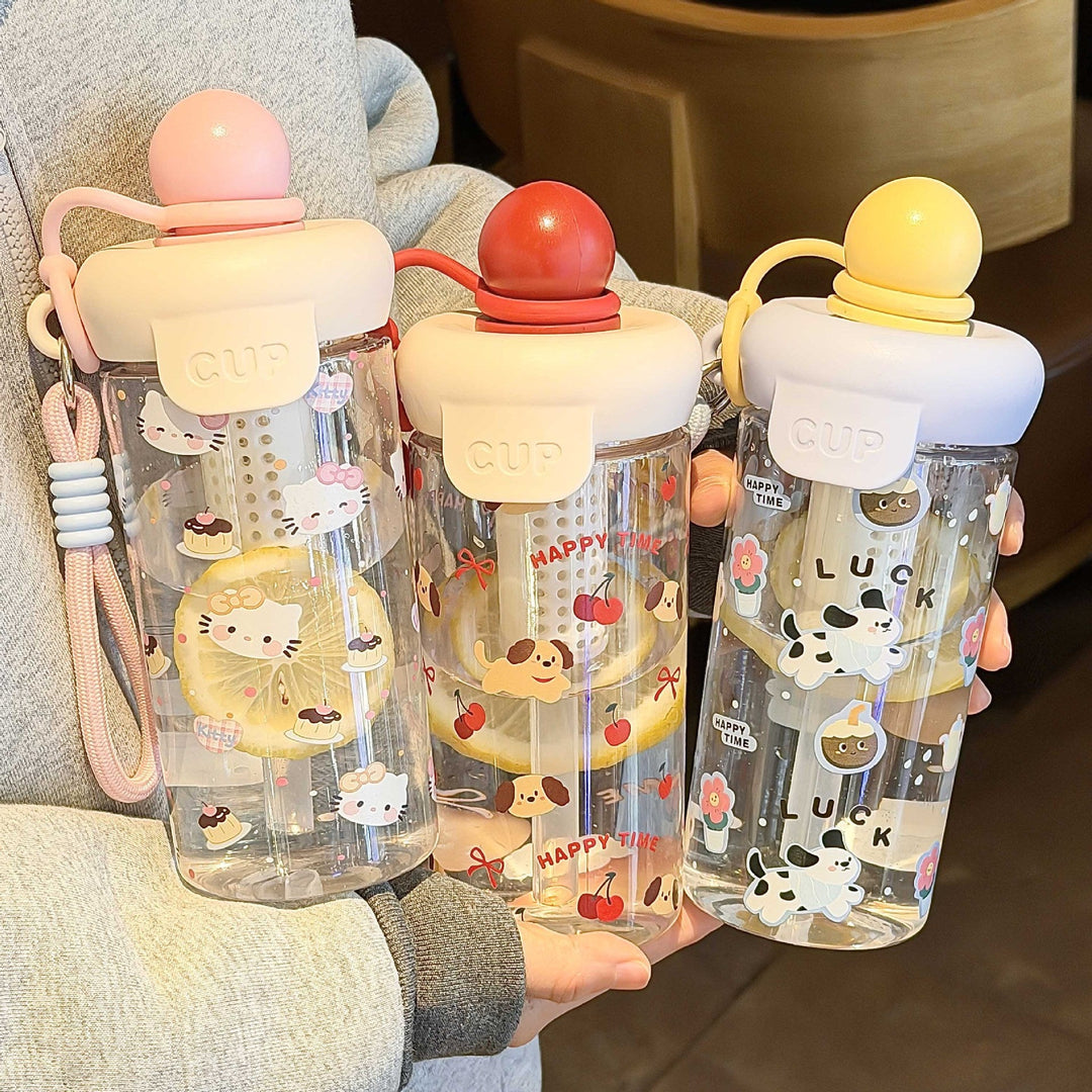 Women's Creative Water Bottle with Casual Design Kalsten