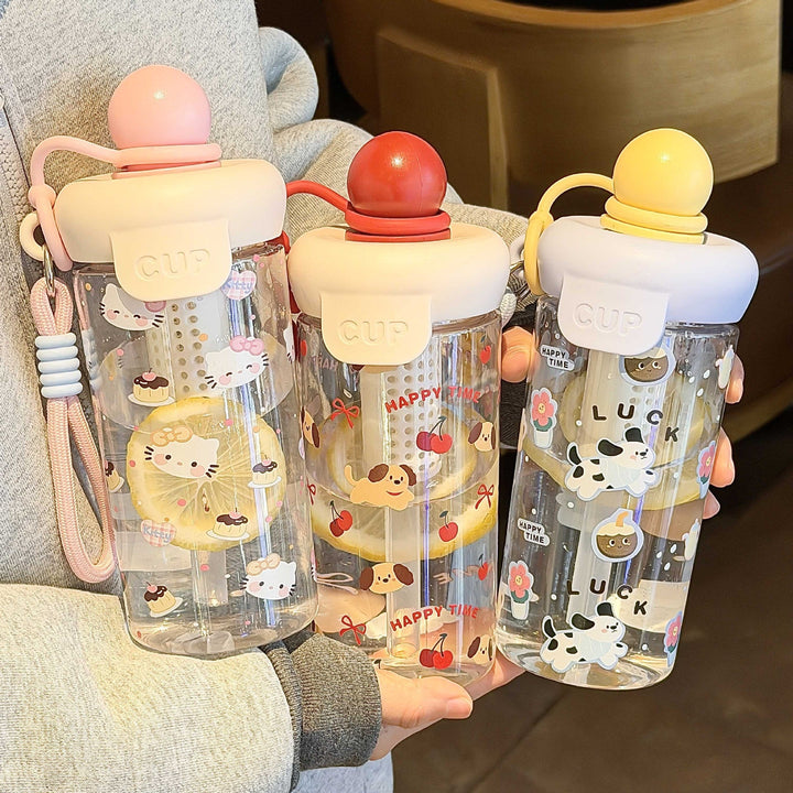 Women's Creative Water Bottle with Casual Design Kalsten