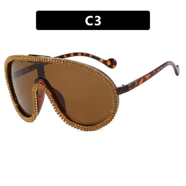 Women's extravagant sunglasses with sparkling frame Kalsten