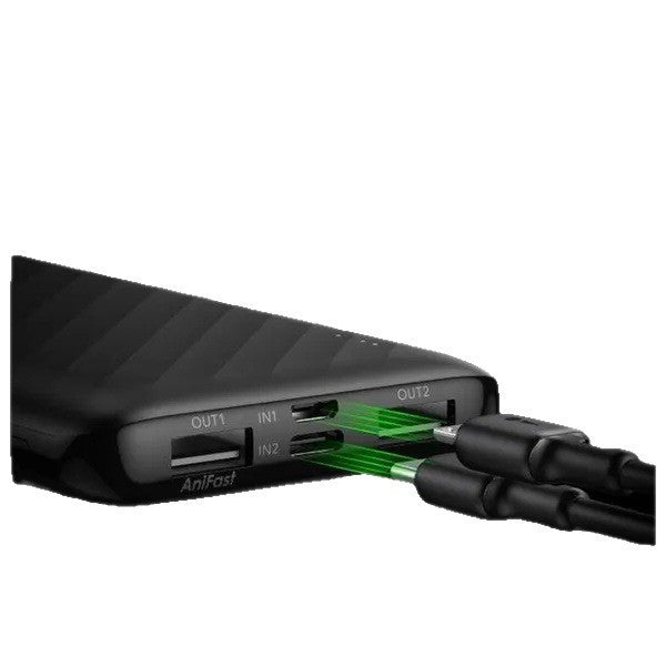 High-capacity portable power bank with dual USB-A and USB-C fast charging Kalsten