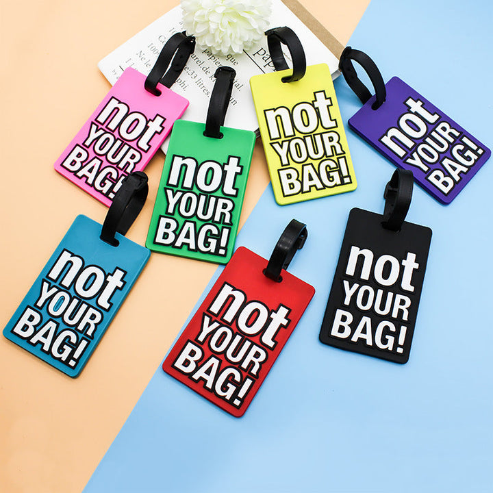 Unisex Luggage Tag with Eye-catching Message Kalsten