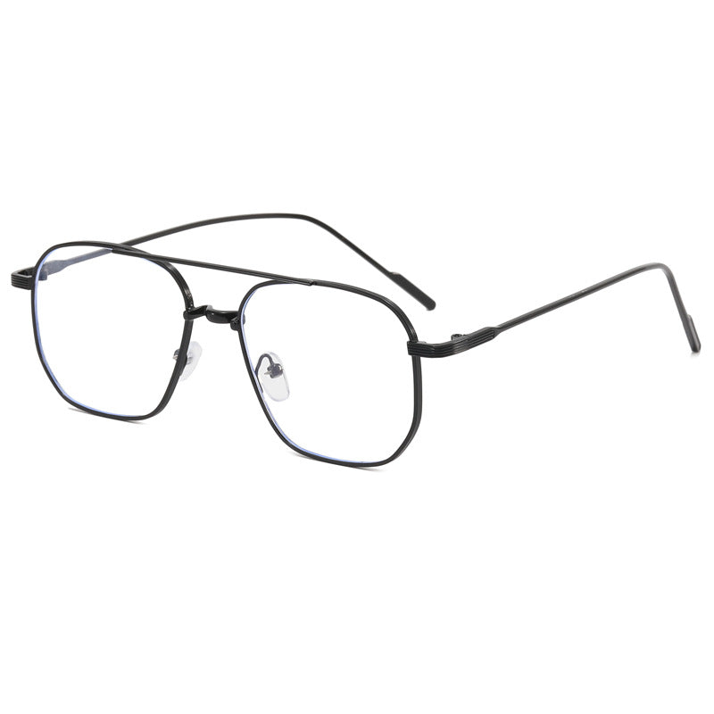 Women's fashionable geometric glasses with elegant metal frame Kalsten