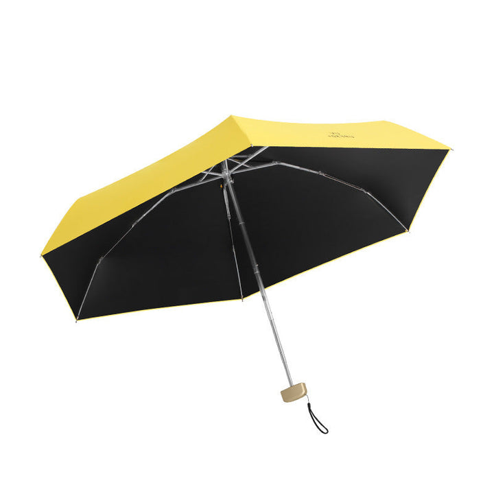 Ladies compact folding umbrella with safety mechanism Kalsten
