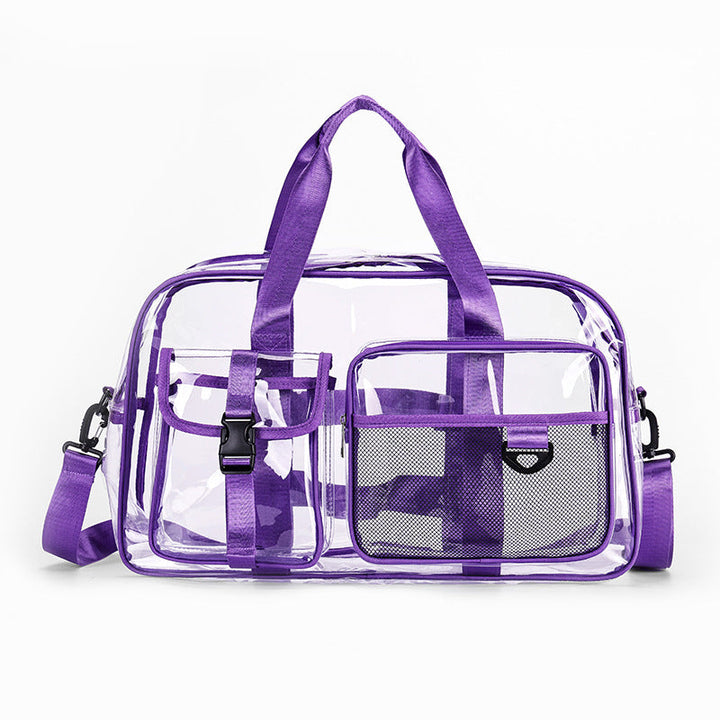 Transparent sports bag with multifunctional compartments Kalsten