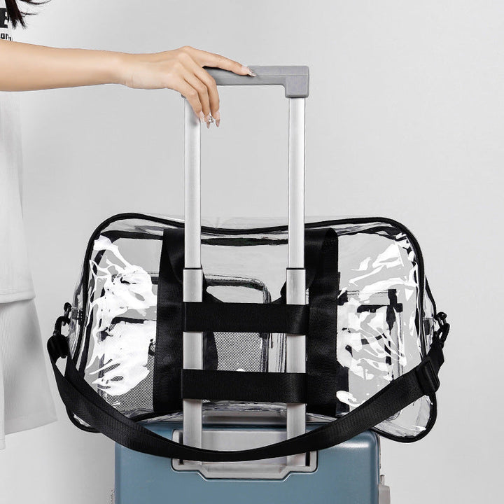 Transparent sports bag with multifunctional compartments Kalsten