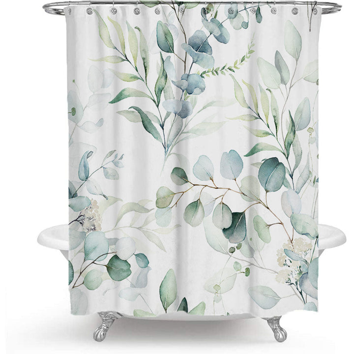 Tropical Botanical Shower Curtain Kalsten
