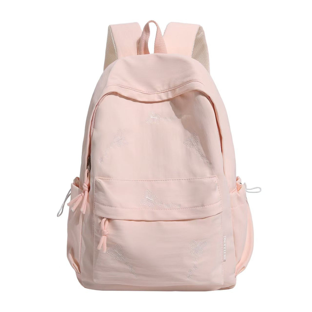 Embroidered Butterfly Pattern Backpack Kalsten