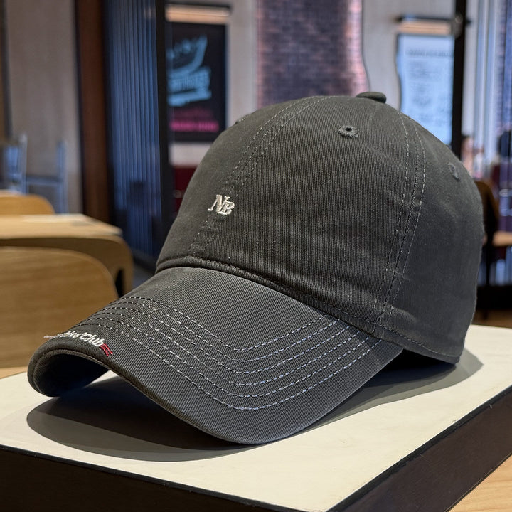 Men's Distressed Casual Adjustable Baseball Cap Kalsten