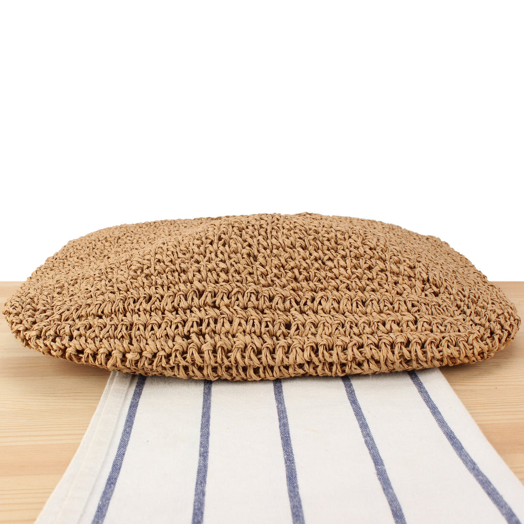 Handbag Made of Handmade Natural Braiding with Elegant Shoulder Strap Kalsten