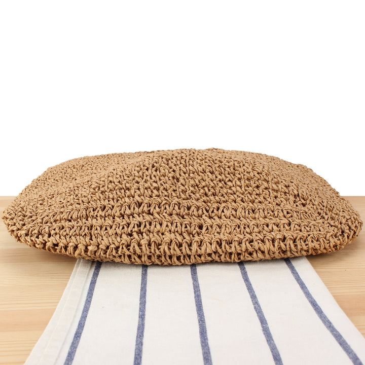 Handbag Made of Handmade Natural Braiding with Elegant Shoulder Strap Kalsten