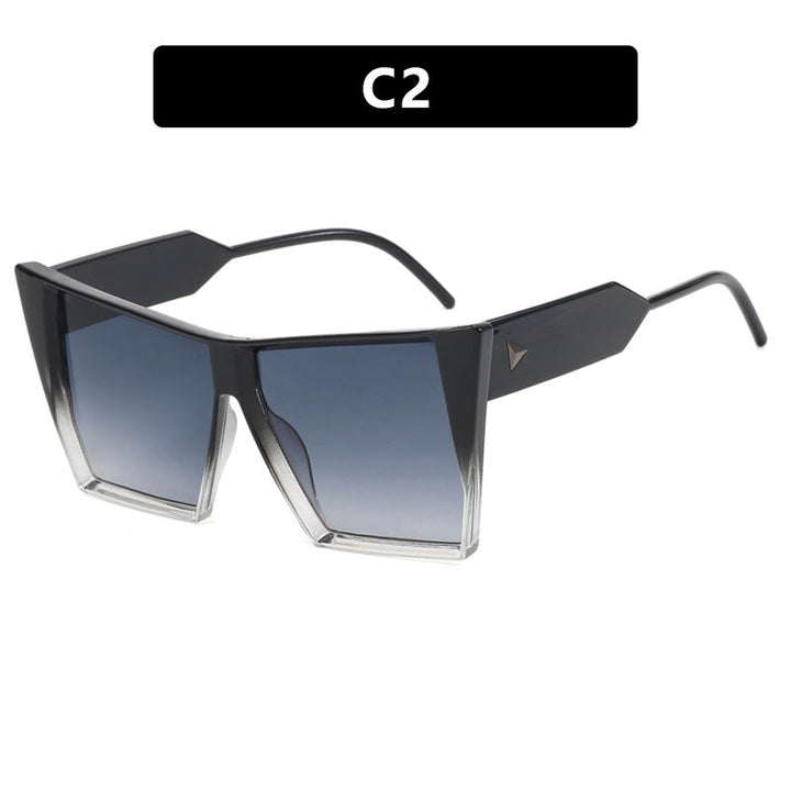 Women's geometric sunglasses with innovative lenses Kalsten