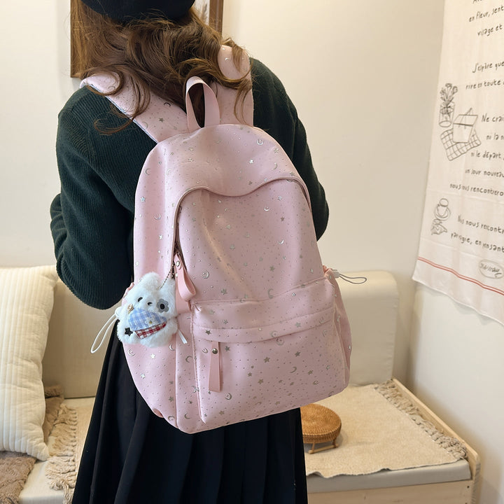 Whimsical Star-Patterned Backpack Kalsten