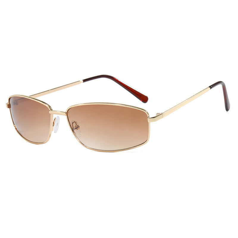 Women's sporty sunglasses with stylish metal protection Kalsten