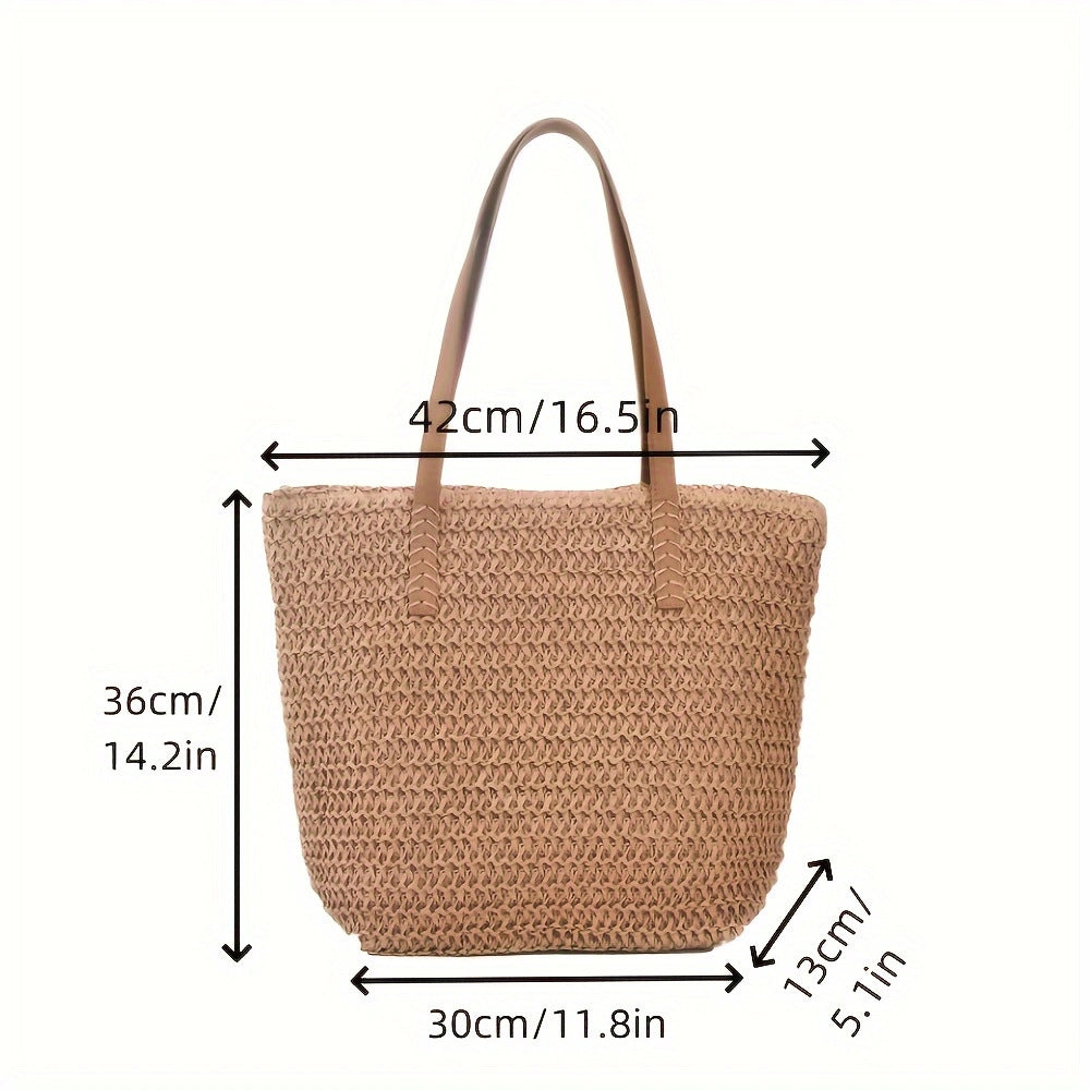 Handbag Made Of Naturally Braided Material Kalsten