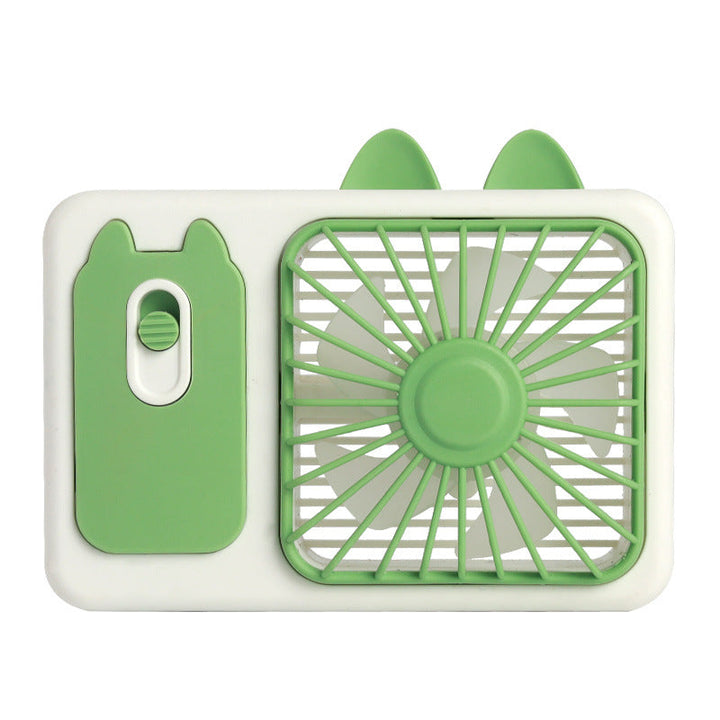 Women's Portable Hand Fan with Integrated Spray Function Kalsten