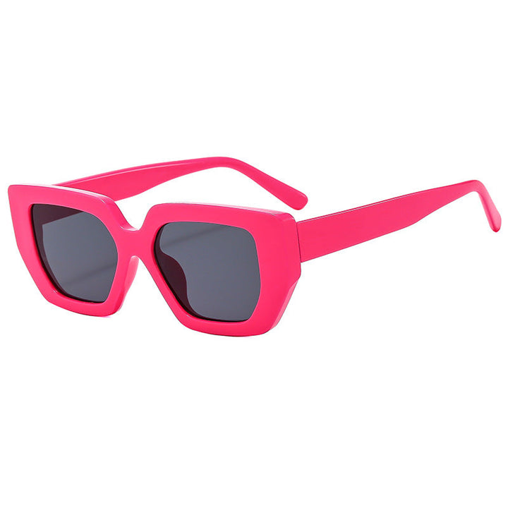 Women modern geometric sunglasses with striking frame Kalsten