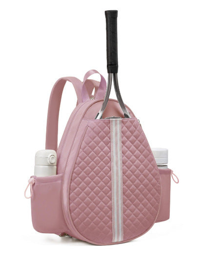 Quilted Tennis Racket Backpack Acalora