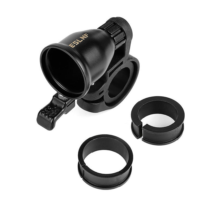 compact universal bicycle handlebar bell with adjustable clamp and silent lever Kalsten