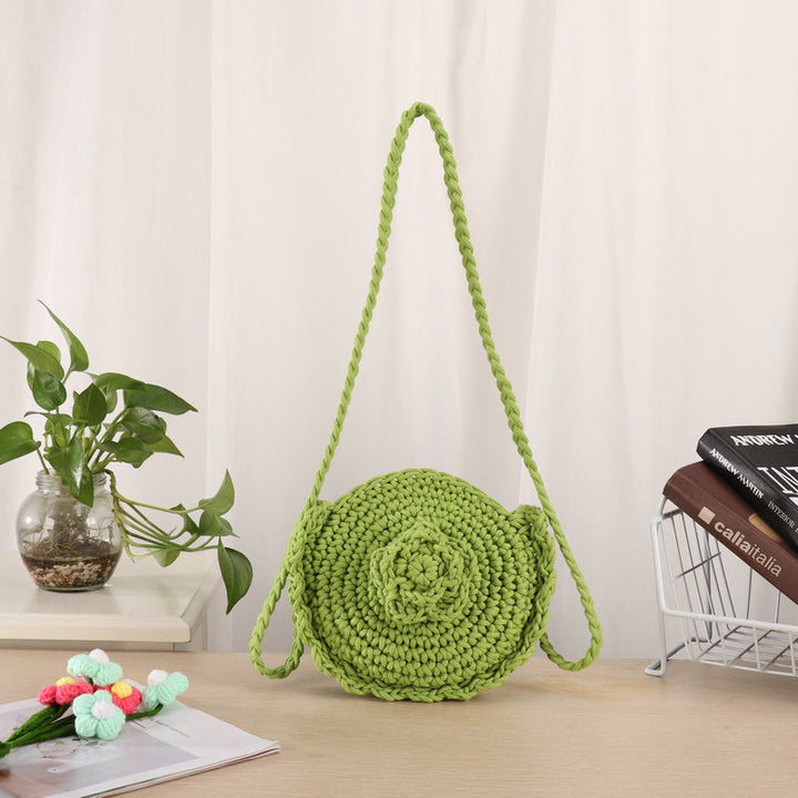 Handmade Crossbody Bag In Unique Floral Pattern Kalsten