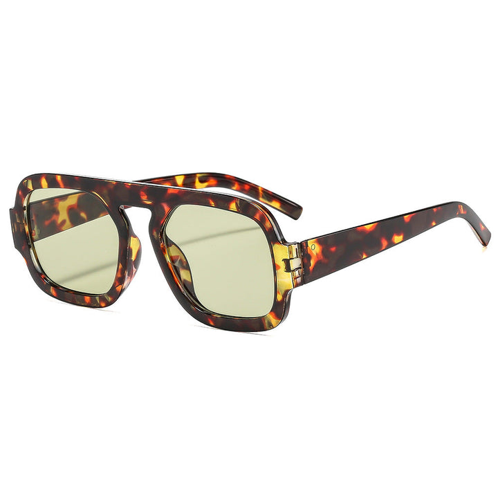 Men's Bold Retro-Inspired Square Sunglasses Kalsten