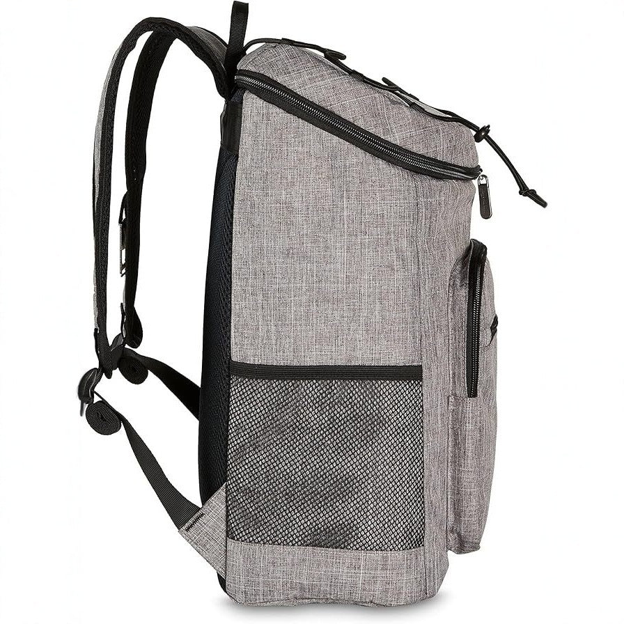 Unisex nano insulated lunch backpack with insulating inner lining and multifunctional organizer pockets Kalsten