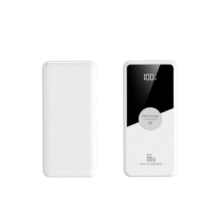 Portable power bank with integrated multi-charging cable and digital charging display Kalsten