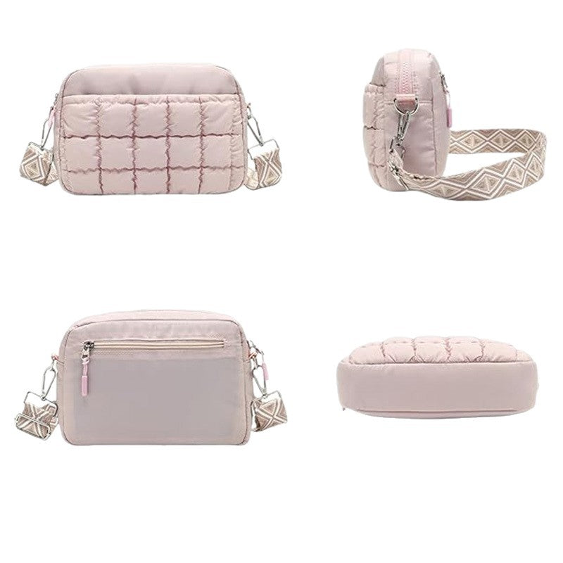 Fashionable and Versatile Shoulder Bag with Padded Design Kalsten