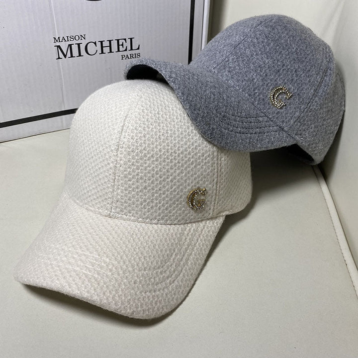 Women's Elegant Wool Blend Baseball Cap Kalsten