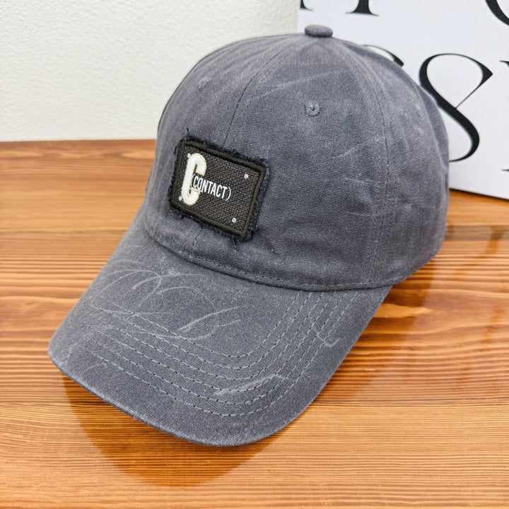 Men's Vintage-Inspired Distressed Cap Kalsten