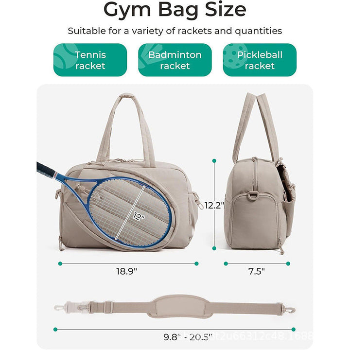 Sporty Tennis Tote Bag Kalsten