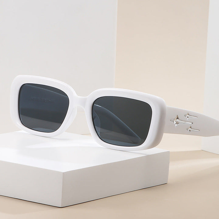 Women stylish sunglasses in trendy retro design Kalsten