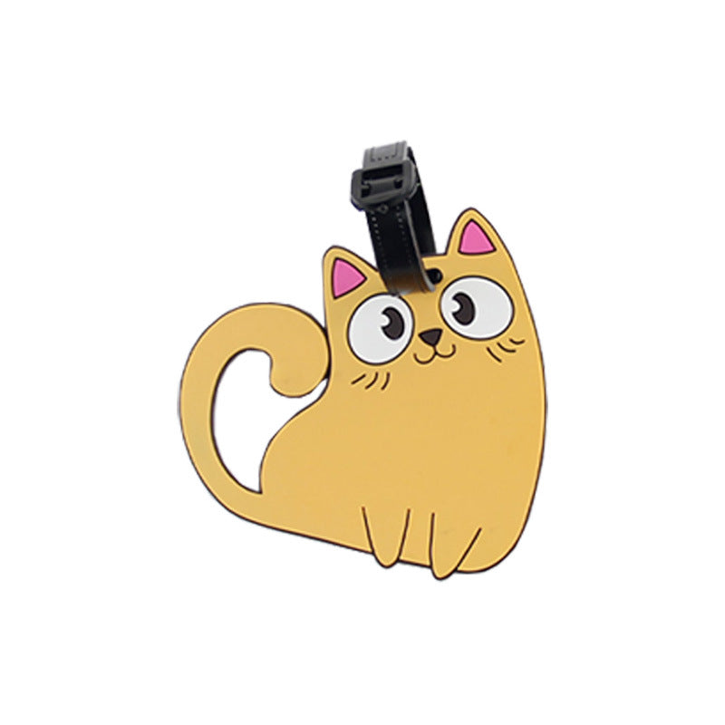 Cute Cat-Themed Luggage Tag Kalsten