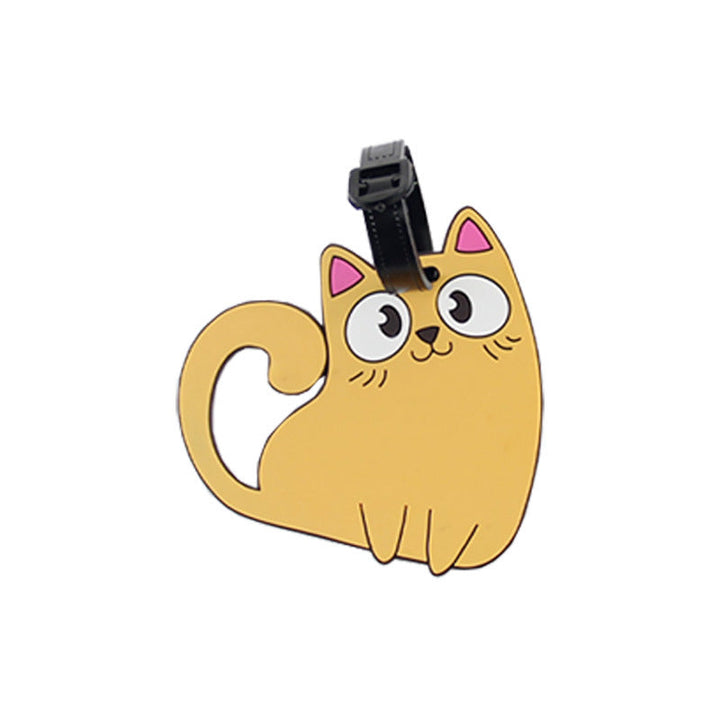 Cute Cat-Themed Luggage Tag Kalsten