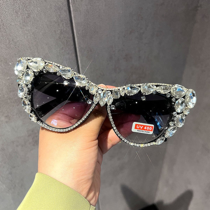 Ladies Glamorous Crystal Sunglasses Kalsten