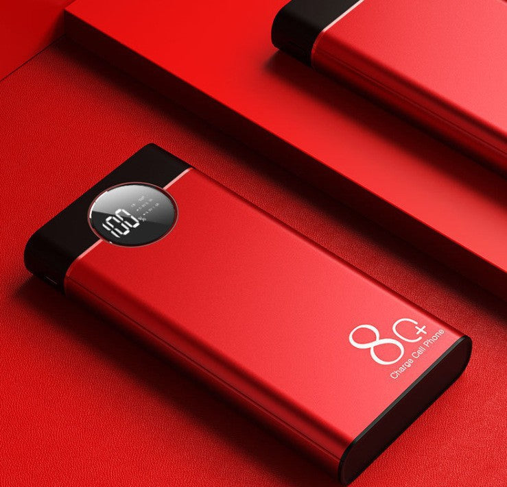 Portable power bank with innovative LED display and intelligent fast charging function Kalsten
