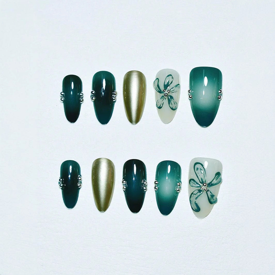 Artistic Press-On Nail Art Set Kalsten