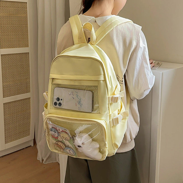 Clear Front Multi-Pocket Backpack Kalsten